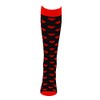 There Every Step Heartbeat - Red Hearts Heart Design Girls
