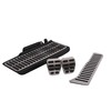 4pcs/set accessories stainless steel rubber pedal for Passat B6 B7