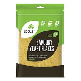 Lotus Savoury Yeast Flakes GF 500g