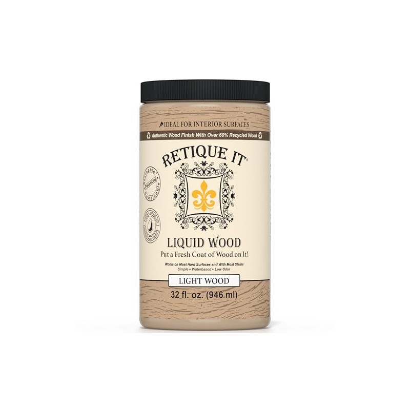 Retique It New and Improved Formula Liquid Wood Coatings -