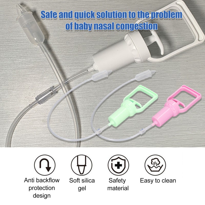 Nose Nasal Aspirator Portable Hand Puller Negative Pressure Manual Infant