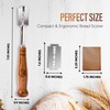 RICCLE Bread Lame Slashing Tool, Dough Scoring Knife with 15