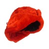 Hat with Ear Flaps Red Ushanka Hat (M)