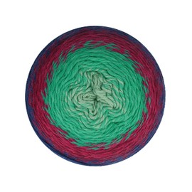 Scheepjes Whirligig 450g Yarn - Sapphire to Jade Gradient