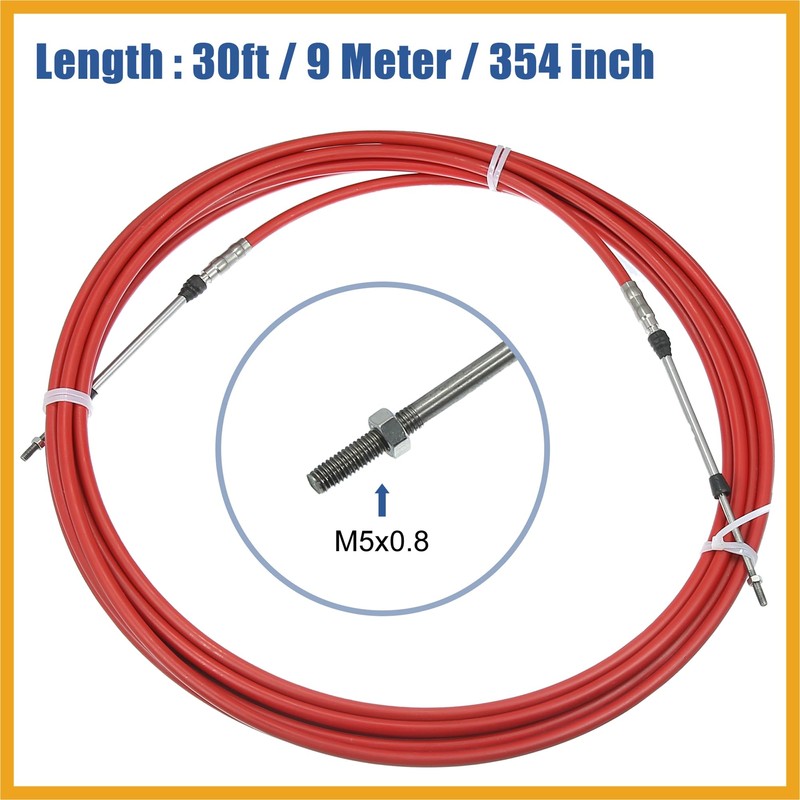 Partuto 2pcs 30ft 9 Meter 354 Inch Marine Type 3300