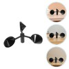 Sosoport 3pcs Anemometer Cup for Wind Speed Measurement Durable Wind