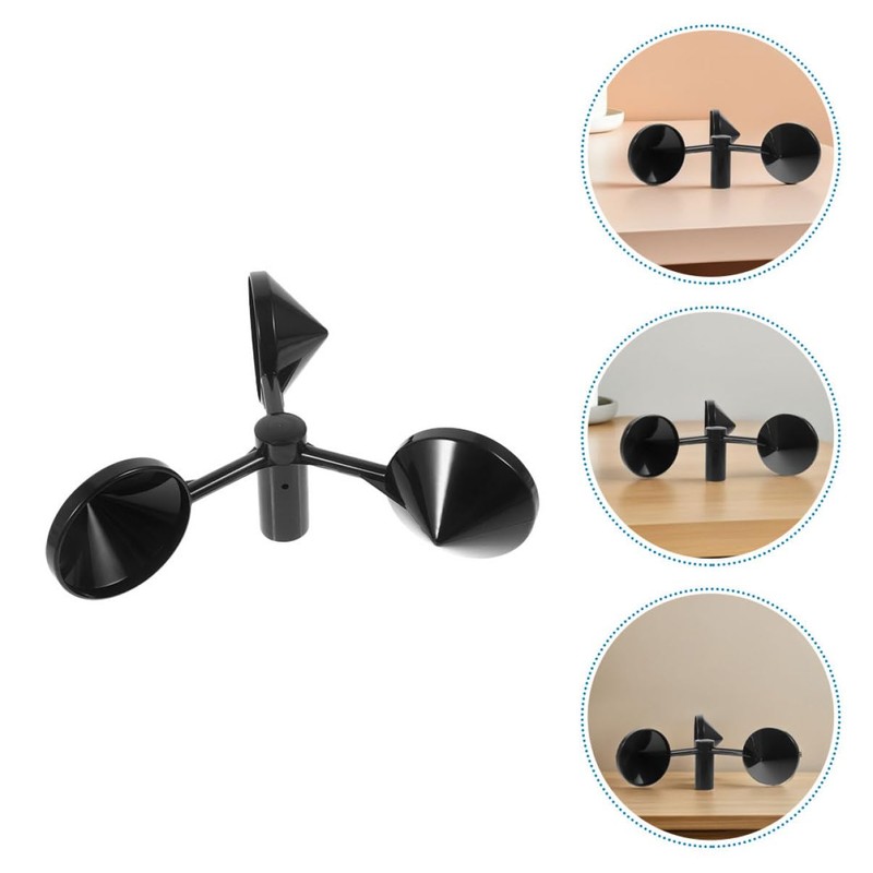 Sosoport 3pcs Anemometer Cup for Wind Speed Measurement Durable Wind