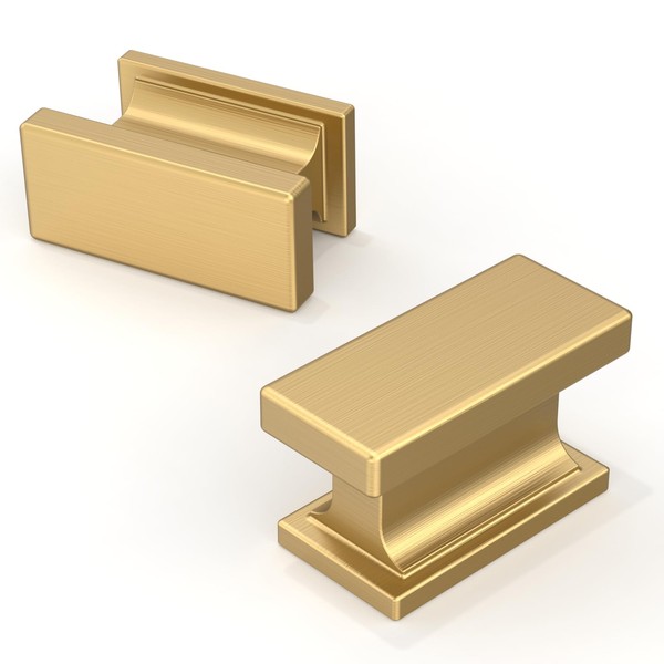 Talentedeco 10 Pack Champagne Bronze Kitchen Cabinet Knobs Cabinet Pulls