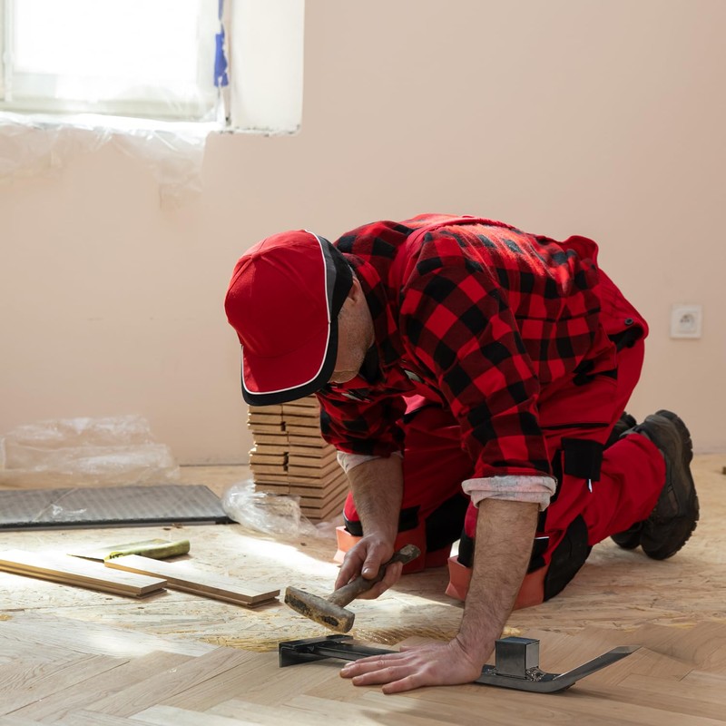 NAACOO Heavy Duty Pull Bar and Pry Bar, Flooring Tools,