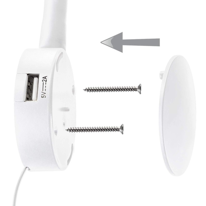 JUNKER Lighting Luce 12 V LED Caravan Light Reading Light