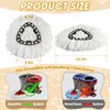 3 Pack Mop Heads Replacements, Spin Mop Replacement Heads Compatible