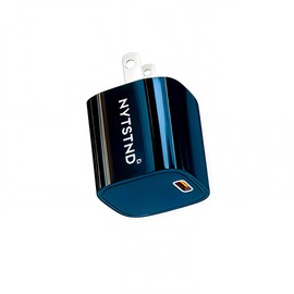 NYTSTND 33W USB-C PD GaN Power Adapter - Wall Charger, Minimalist, Portable Charger for USB-C Enabled Devices, Fast Charging (Black)