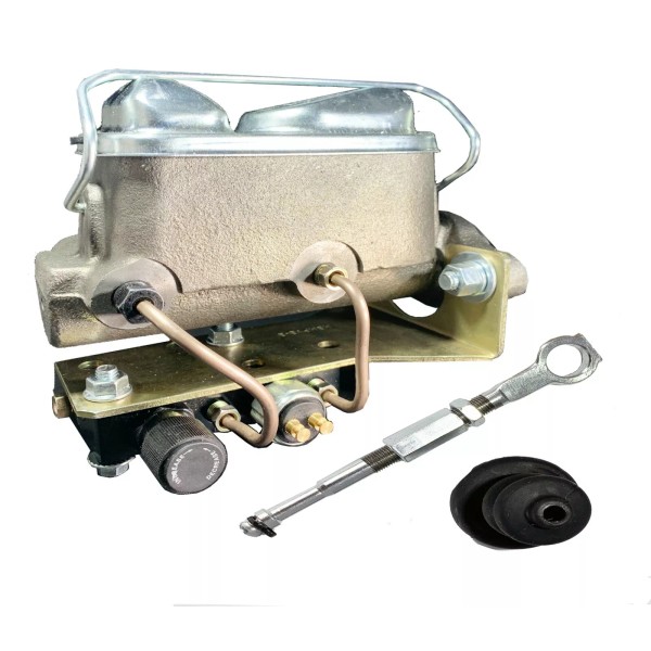Force 10 Brakes Ford MC Chrome Adjustable Valve, wire &