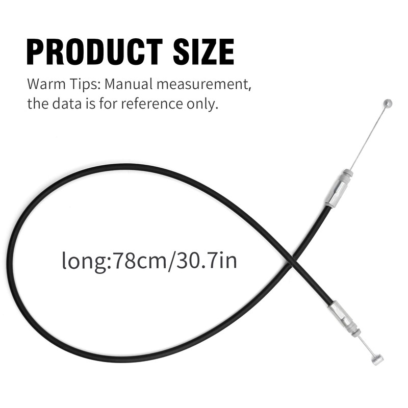 EATAKWARD 64680-0C010 Liftgate Tailgate Hatch Lock Cable, Control Door Cable