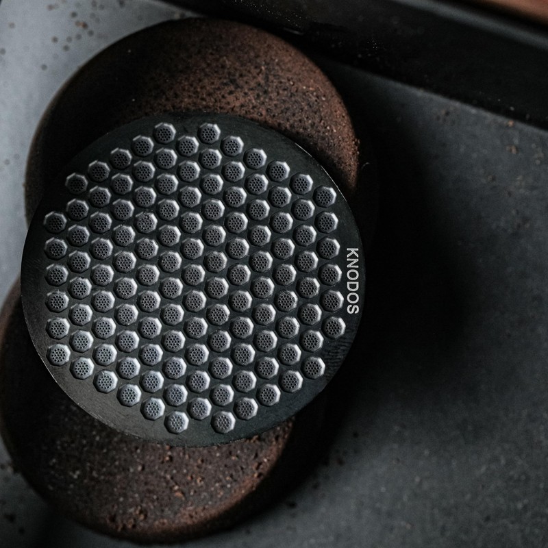 KNODOS 58mm Espresso Puck Strainer - Ultra Thin Stainless Steel