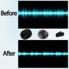 Maxqzin Microphone Windscreen Foam Cover, Mini Microphone Cover Furry Windscreen
