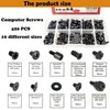 Computer Screws Motherboard Standoffs Assortment Kit,High Performance Thermal Paste,Precision Screwdriver