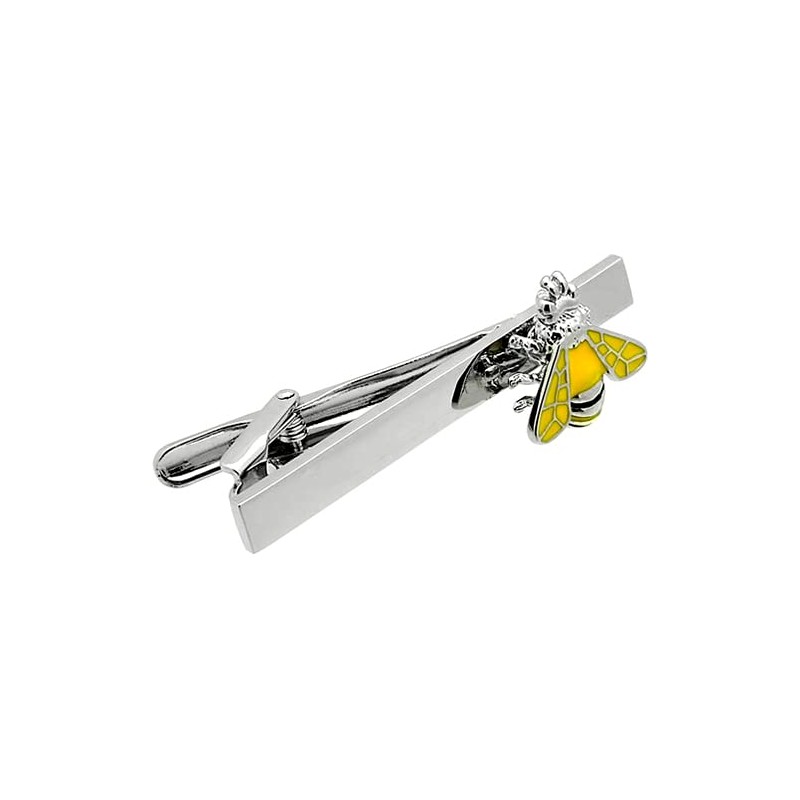 Bee N02501 Bee Tie Clip, Tie Bar, Tie Clip, Brass,