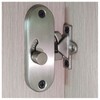 Sliding Door Lock 90 Degree Moving Door Right Angle Buckle