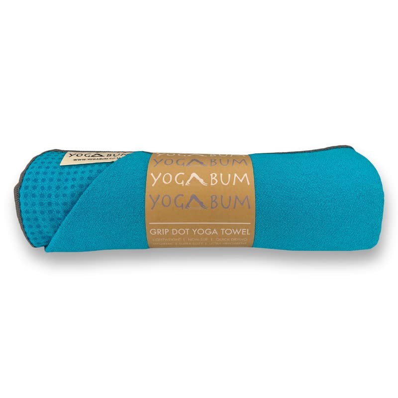 Yogabum Grip Dot Yoga Mat Towels | Non-Slip | Eco