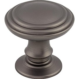 Top Knobs TK320AG TK320 Reeded 1-1/4 Inch Mushroom Cabinet Knob from The Chareau Collection
