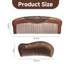 2 Pieces Sandalwood Combs Gift Wooden Combs Hair Styling Tools