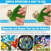 Stained Glass Grinder,4200r/min Mini DIY Grinding Tool, 110V 65W Portable