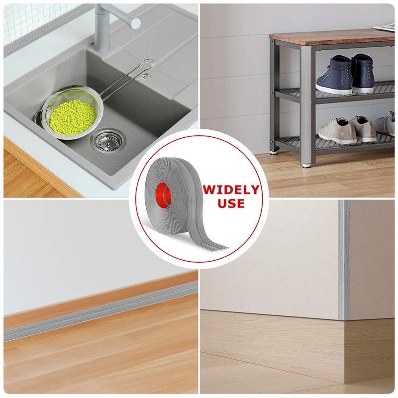 Flexible Wall Corner Protector Moulding Trim Peel and Stick Wall