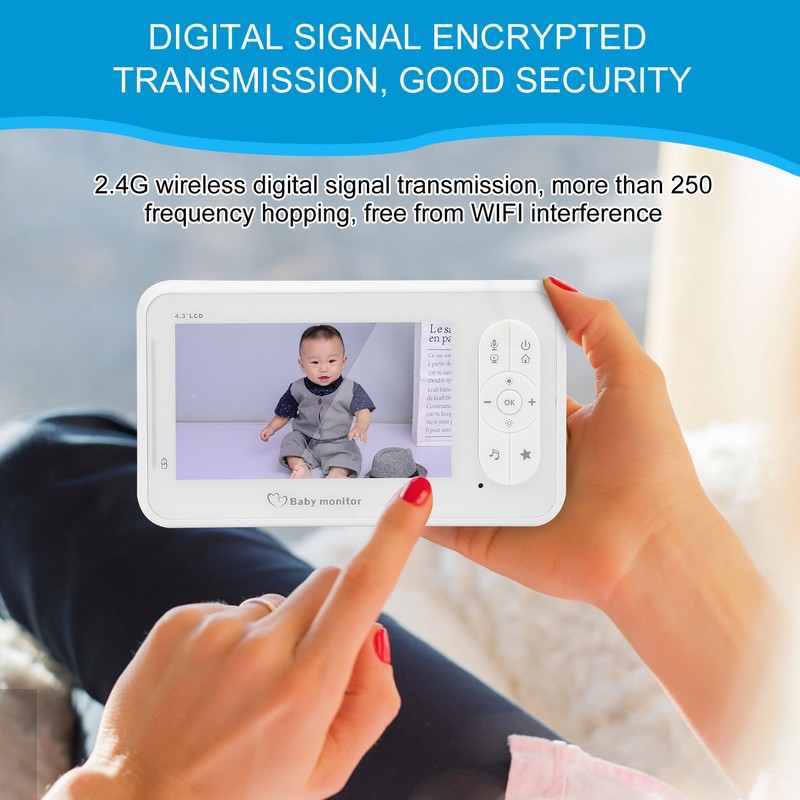SP920 Camera Baby Monitor Digital Infant Camera TwoWay Audio Security