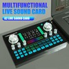 Live Sound Card, Professional Audio Mixer with Sound Effects &