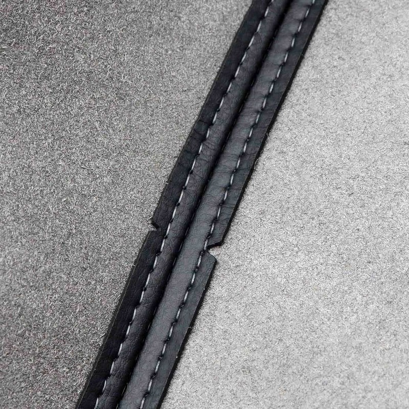 GXARTS Front Door Panel Armrest Cover Skin Black Compatible with