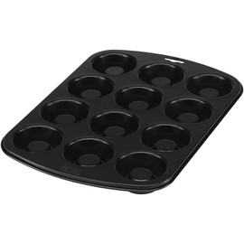 Original Kaiser Inspiration Muffin Mould with Filling Tray for 12 Muffins, Muffin Baking Tray 38 x 27 x 3 cm, Non-Stick Coating, Short Baking Time