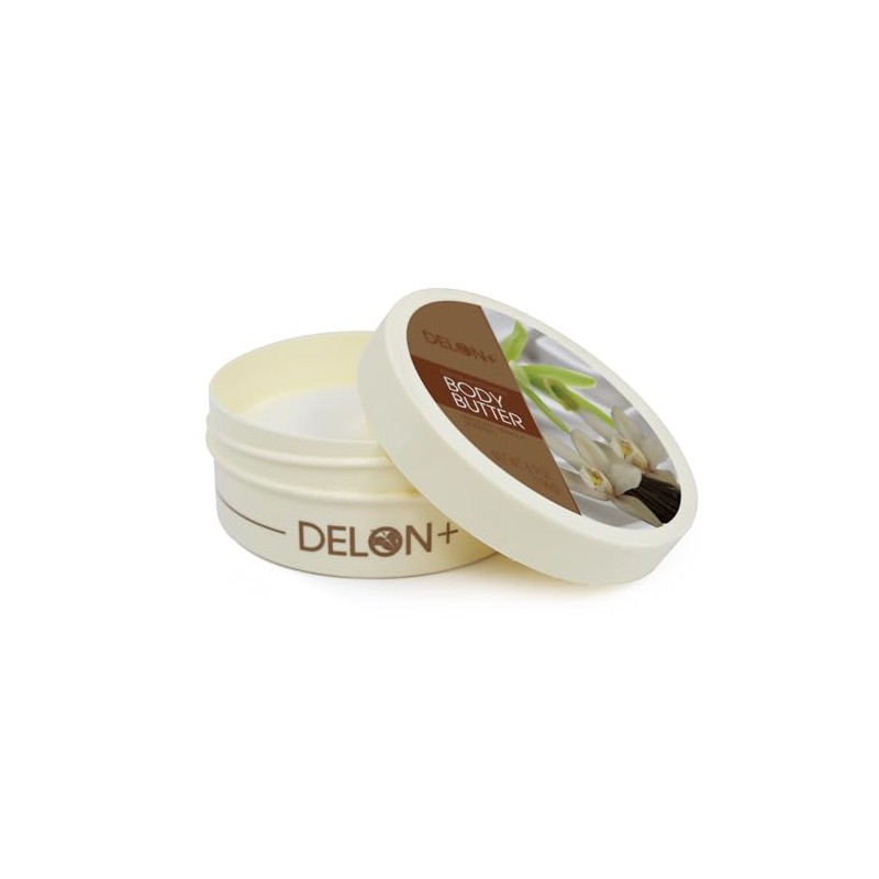 Delon Smooth Vanilla Body Butter - 2 Pack