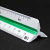 Scale Ruler 30 cm – Plastic Triangular Ruler – Scale