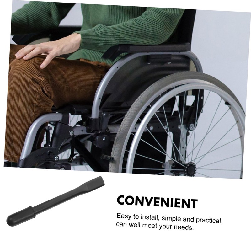 minkissy Wheelchair Brake Handle Extensions Extendable Lever for Easy Operation