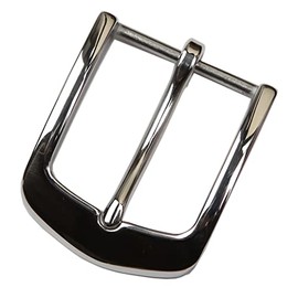 SENWA Stainless Steel Mirror Single Prong Horseshoe Belt Buckle-1.6"(40mm) for 1.5"(38mm) Belt