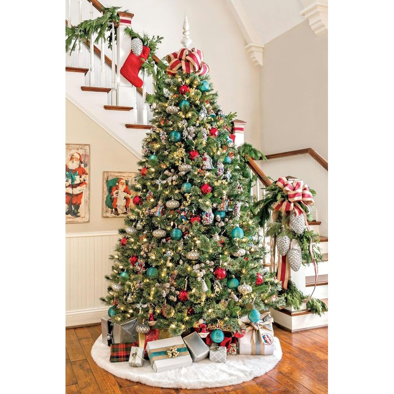 Christmas Tree Skirt Under Christmas Tree Large 120 cm Diameter