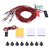 8 LED Lighting System Kit Simulation Flashing Lights for RC
