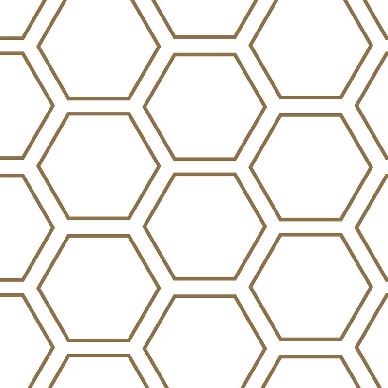 Duck Brand 241793 Printed Duct Tape, Single Roll, Honeycomb