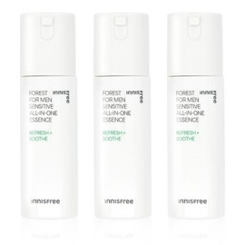 Innisfree Forest for Men All-in-One Essence (Sensitive) 100mL 3pcs / 이니스프리 포레스트 포맨 올인원 에센스(센시티브) 100mL 3개