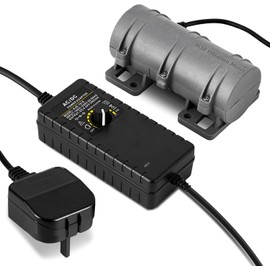 MXBAOHENG Electric Vibration Motor 3800RPM Vibration Motor with Adjustable Speed Vibrating Motor Made of Aluminium Alloy for Feeder / Vibration Screen / Massage Bed / Mining / Metallurgy