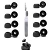 [8 Pairs] Replacement Ear Tips for Skullcandy Jib True 2,