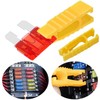 Car Fuse Puller, 5 Pieces, Yellow, Copper, Ceramic, Stainless Steel