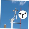 Kisangel Anemometer Wind Cup Replacement, Sensor Wind Gauge Cup Accurate