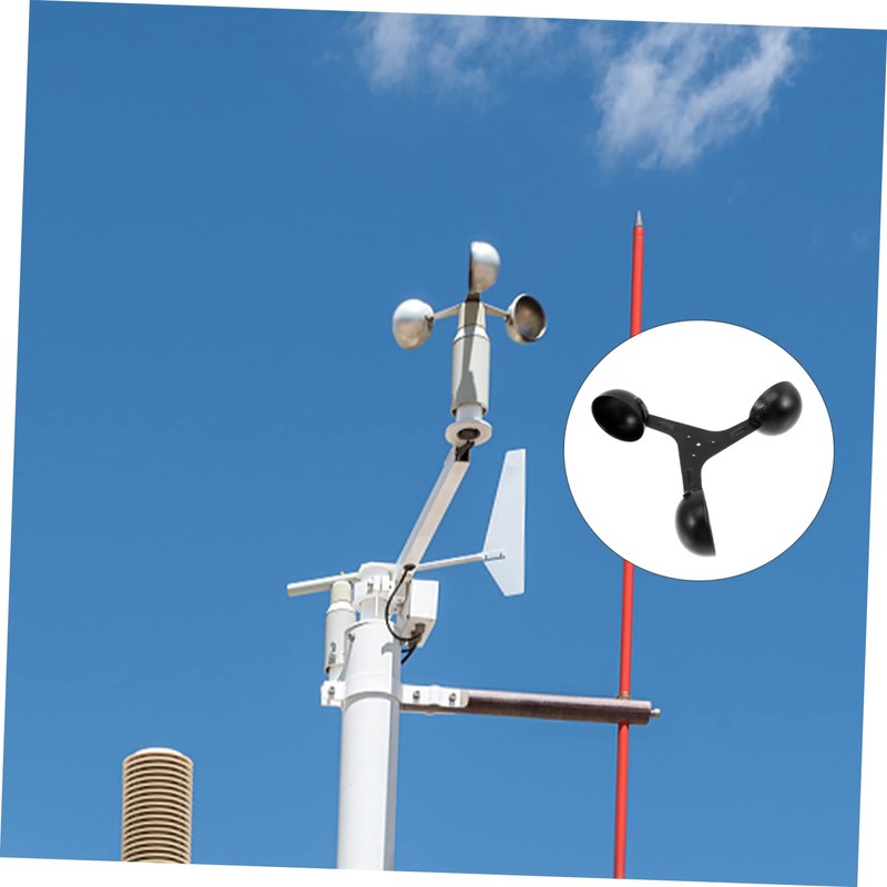 Kisangel Anemometer Wind Cup Replacement, Sensor Wind Gauge Cup Accurate