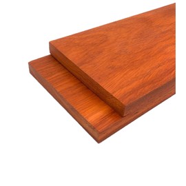 Barrington Hardwoods Padauk Lumber Board - 3/4" x 6" (2 Pieces) (3/4" x 6" x 48")
