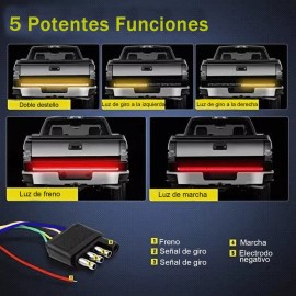 PUNKZZ Tiras Led Secuencial Para Camioneta Y Coche Luses 120cm