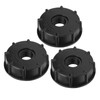 3Pcs G1/2 IBC Tank Connector, Coarse Thread Hose Drain Adapter,