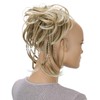CAISHA by PRETTYSHOP XXL Large Scrunchy Braided Updo Slightly Wavy