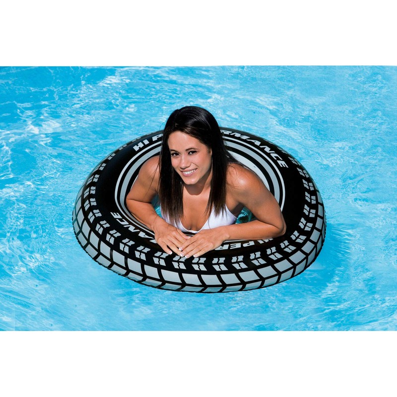 Intex Inflatable Giant Tire Tube Raft Float For Pool Lake